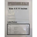 (6x11 + 2 inch flap) Plain Flyer Bags With Pocket For Address Pack of 25 | 50 | 75 | 100 Recycled Small Plain Flyers-Packing Material-Packing box-Paper bags (6x11 + 2 inch flap). 