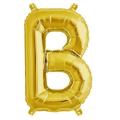 Gold Foil Letter Balloons 32" inch (A to Z). 