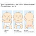 【HOT】 Newborn Training Pants Baby Shorts Solid Color Washable Underwear BABY Boy Girl Cloth Diapers Reusable Nappies Infant Panties. 