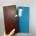 Lenuo For Infinix Hot 50 Hot 50 Pro+ Hot 50 Pro Plus Back Cover Luxury Retro Flip PU Leather Wallet Case Flip Clasp Stand Cards Holder Casing. 
