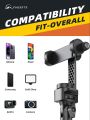 Np-688 82Inch Multi-function mobile phone live broadcast floor stand with Bracket Tripod. 