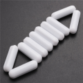 30 Pieces PTFE Magnetic Stirrer Mixer Stir Bar Laboratory Bar Stir Plate Magnet Stir Rod Magnetic (7X25mm). 