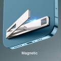 Alloy Phone Holder Grip Tok Fold Magnet Bracket Light Portable Desktop Stand Multi Angle Support Accessories For Iphone Xiaomi. 