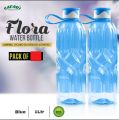 PACK OF 2 Safari FLORA WATER BOTTLE Set | COOL PLUS WATER BOTTLE / FRIDGE WATER BOTTLE 1 Liter. 