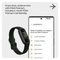 Fitbit Inspire 3 Health & Fitness Tracker (Midnight Zen/Black) with 6-Month Premium Membership. 