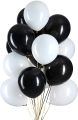 Happy Birthday Red and Black  Decoration Set Including (Birthday Foil + 30 Balloons + 5 x Confetti Balloons +2 x stars +1 pc Curtains 6 feet Length ) Party Items Birthday Themes For Boy/Girl -Birthday. 