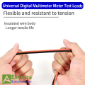1 Pair 835mm 1000V 10A Probe Test Lead Wire Pen Needle Tip for Universal Digital Multimeter Tester Wire Cable GREY HC136 Test Leads by Electrica. 