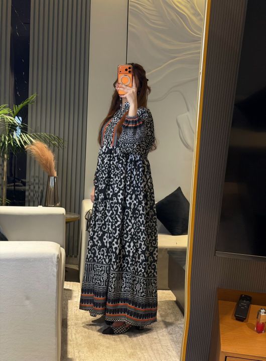 New%20Summer%20arrival%20Digital%20printed%20Swiss%20Lawn%20Maxi%20%201piece%20For%20Women's%20Fashion%20Party%20Wear%20Casual%20Wear%20Picnic%20Wear%20-%20Image%204