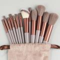 Premium 13 PCS Makeup Brushes Set Soft Hair Eyeshadow Contour Concealer Eyeliner Beauty Brush Foundation Makeup Cosmetic tools. 