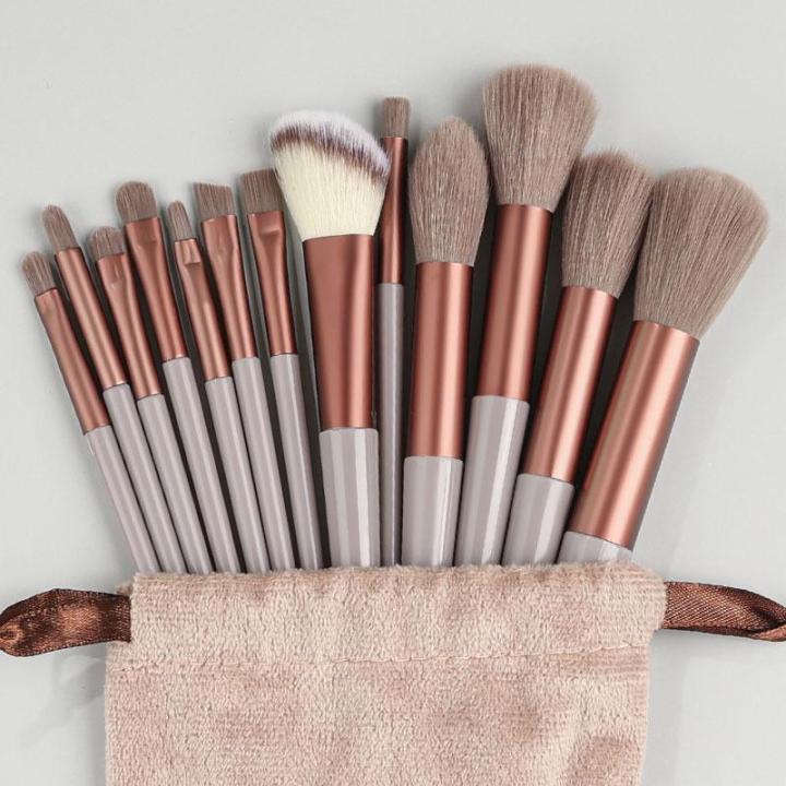 Premium%2013%20PCS%20Makeup%20Brushes%20Set%20Soft%20Hair%20Eyeshadow%20Contour%20Concealer%20Eyeliner%20Beauty%20Brush%20Foundation%20Makeup%20Cosmetic%20tools%20-%20Image%206