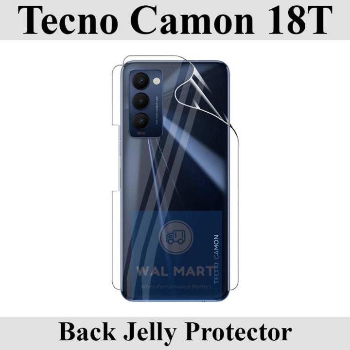 Tecno Camon 18T Back Protector Soft Film Protector Hydrogel Poly Sheet Proctection For Tecno Camon 18T