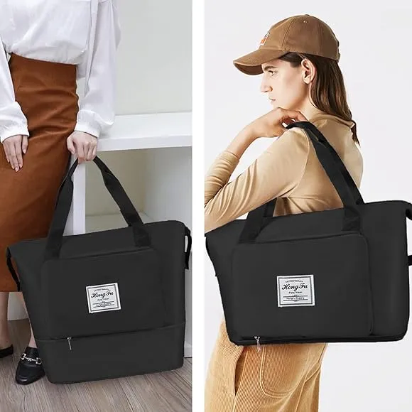 Weekender%20Bags%20for%20Women,%20Foldable%20Duffle%20Bag%20For%20Travel,%20Carry%20on%20Overnight%20Bag,%20Gym%20Bag%20Tote%20Bag%20-%20Image%209