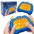 Quick Push Game Pop Popsocket Electronic Pushit Pro Super Bubble Pop Game Light Push Up Poplight Antistress Fidget Toys with Box. 