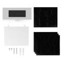 House Numbers Solar Powered Address Numbers For Houses LED Illuminated Address Sign Outdoor Lighted Metal Number Plaque Light Up For Yard Street. 