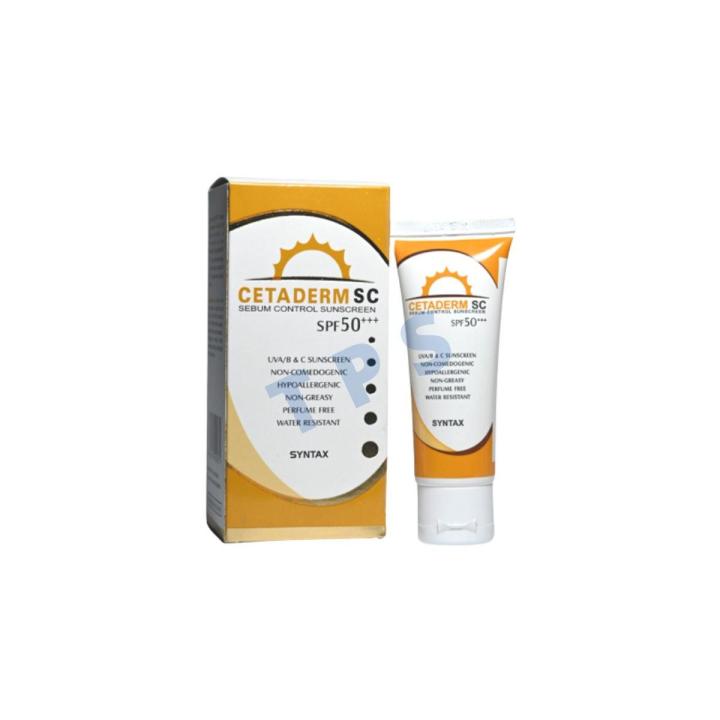 CetaDerm SC Sunscreen SPF 50 Sunblock