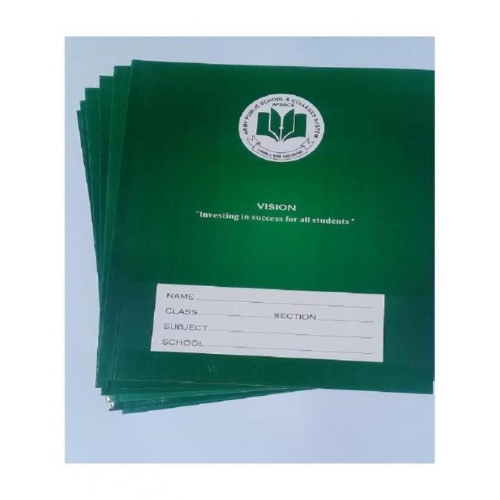 Four Line - APS School - Big Size Notebook- Pack of 6