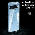 For Google Pixel 9 Pro XL Anti-Yellow Armor Ice Crystal Case for google pixel 9 pro xl 9 PRO XL 6.8 inches Shockproof and Drop-proof Phone Protective Cover. 
