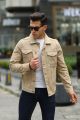 Mens Cream Denim Jacket Home Shopping 6. 