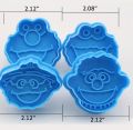 Clown Fondant and Cookie Plunger Cutter 4Pcs Set. 
