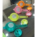 Funnel Type Plastic Tea Strainer Plastic Funnel Strainer Tea Mash Best Quality Pack Of 3. 