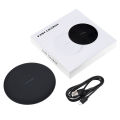 Ultra Slim Qi Wireless Fast Charger Pad 10W for mobile smartphones and tablets. 