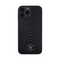 Santa Barbara Polo & Racquet Club ® Elegant Knights Series Genuine Leather Back Case Cover for Apple iPhone 14 Pro Max. 