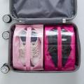 Shoe Bag for Travel - Zipper Shoes Bags for Pair of shoe - Dust Proof Shoe Bag - Multicolored. 