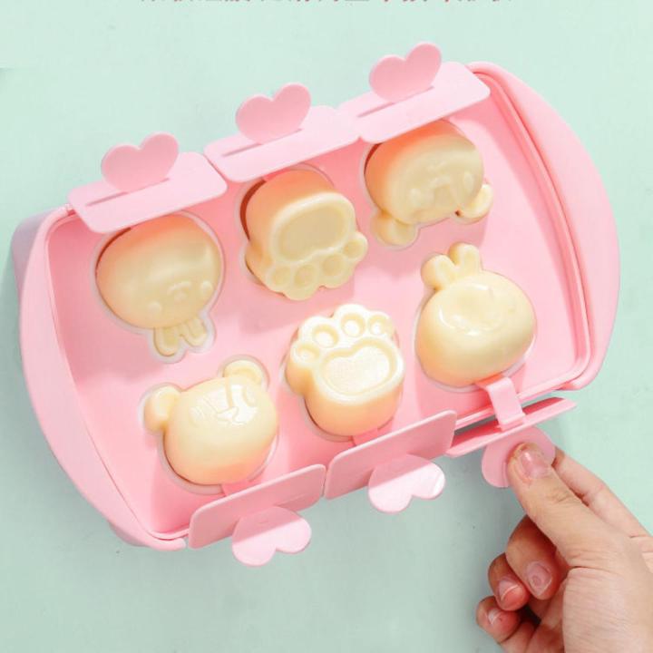 Cheese stick grinder homemade small popsicle popsicle pudding jelly ice cream mold box home diy cute cartoon mold