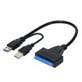 SATA to USB 3.0|2.0 Laptop Hard Drive Converter Cable. Supports Upto 4TB SATA Hard Disk Drive Convert Adapter Support. 
