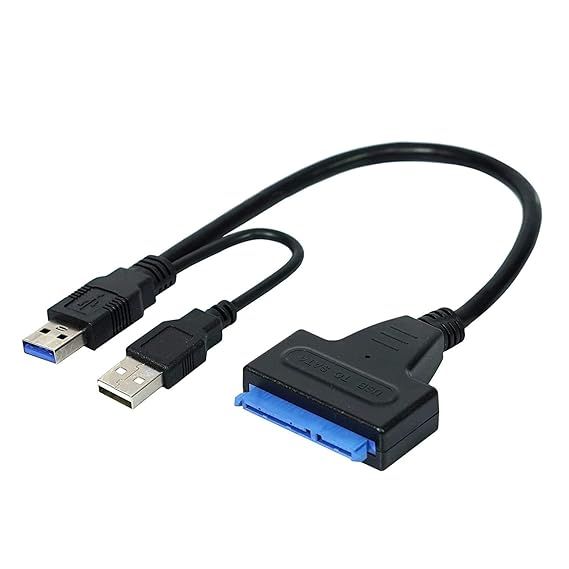 SATA to USB 3.0|2.0 Laptop Hard Drive Converter Cable. Supports Upto 4TB SATA Hard Disk Drive Convert Adapter Support