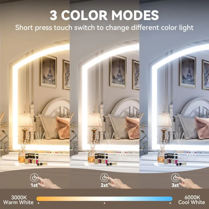 MR>A%20BRAND%20Vanity%20Mirror%20with%20Light,%2032"%20x%2024"%20Arched%20Led%20Makeup%20Mirror%20with%2010X%20Magnification,%20Tabletop%20Desk%20Mirror,%20Dimmable%203%20Colors%20Mode%20-%20Image%203
