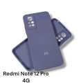 Redmi Note 12 PRO 4G Mobile Phone Case Multi Color Camera protection Soft MAtte Tpu Case Silicone Ultra Thin Back Cover. 