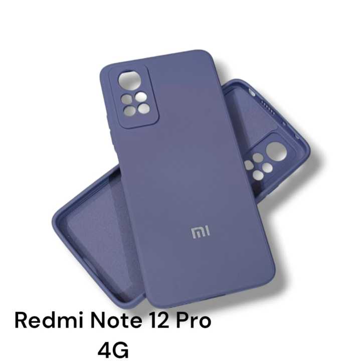 Redmi Note 12 PRO 4G Mobile Phone Case Multi Color Camera protection Soft MAtte Tpu Case Silicone Ultra Thin Back Cover