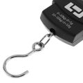 Portable Digital 50 Kg Weighing Scale with Metal Hook Electronic Portable Fishing Hook Type Digital LED Screen Luggage Weighing Scale, 50 kg (Black). 