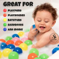 Soft Plastic Tent Balls Set for Play House Tent and Swimming Pool - 200 Balls Set For Kids - Soft Balls For Kids Toddlers Swimming Pool Balls and Play Tent Balls - Plastic Ball BPA Free & Crush Proof Multicolored Soft Plastic Balls For Ball Pit Baby Pool. 