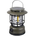 Rechargeable And Solar Camping LED Lantern Lamp k-22 | Outdoor Camping Atmosphere Light | Portable Night Light, for Camping,Hiking and Fishing. 