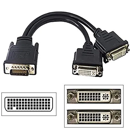 DMS%2059%20to%20Dual%20DVI%20Adapter%20Cable,%20DMS%2059%20Pin%20Male%20to%20Two%20DVI%2024+5%20Female%20Converter%20Full%20HD%201080P%20Gold-Plated%20Dual%20Monitor%20Y%20Splitter%20-%20Image%202