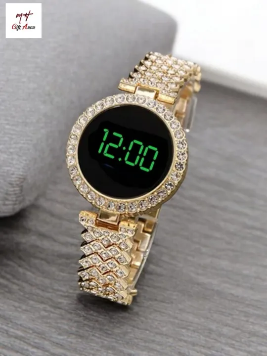 Elegant%20Women%E2%80%99s%20Digital%20Watch%20with%20Diamond%20Accents%20Luxury%20Stainless%20Steel%20Band%20Wrist%20Watch%20for%20Ladies%20Stylish%20Fashion%20Watch%20for%20Casual%20&%20Formal%20Wear%20-%20Image%205