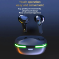 TWS 550 Earbuds | GO LOUD OASIS Gaming True Wireless Bluetooth v5.1 Headset Earphone | Touch Control Hands-Free Low Latency Stereo Headphone With Charging Case | Noise Reduction Sports Earbuds |Wireless earbuds | ear buds | Wireless earphone. 