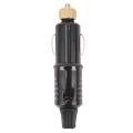 2X 12/24V Replacement Car Cigarette Lighter Socket Plug Adapter Charger + Fuse Set. 