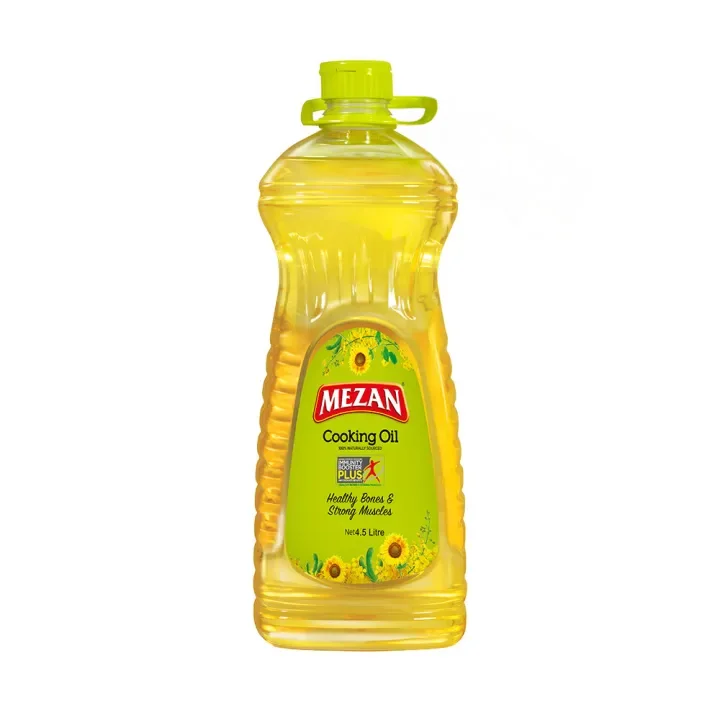 MEZAN Cooking Oil 100 Percent Naturally Sourced 4.5 Liters