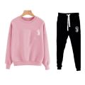 Juventus Pink Sweat shirt And Trouser Winter Arrivals Fleece Best Quality For Men. 