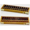 NYT Japanese Soroban Style Wooden Abacus Frame Beads Classic Ancient Calculator. 