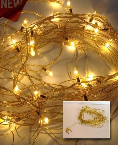 Pack of 3 And Pack of 1 | Festival Lights | LED Fairy Lights | Wedding Decorating Lights | Birthday Decorating Lights | 12 Rabi-ul-Awal Decorating Lights | Decoration String Light | festive lights | lightsaber
