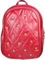Red College Bag Mini Style Fashion Backpack for Girls. 