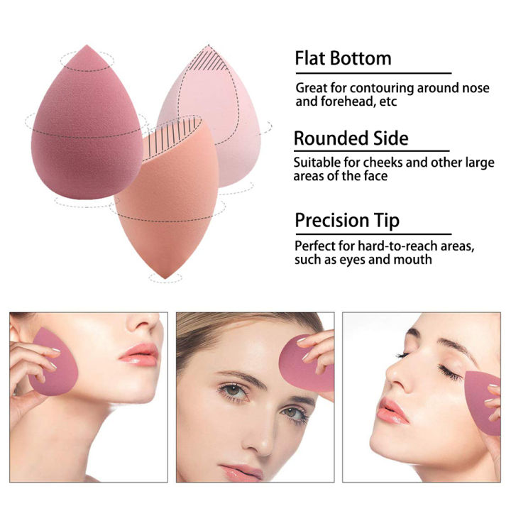 4%20PCS%20Makeup%20Sponge%20Blender%20Set,%20Professional%20Beauty%20Sponge%20Foundation%20Blending%20Blender%20with%20Egg%20Case%20Makeup%20Puff%20Flawless%20for%20Cream,%20Powder%20and%20Liquid%20-%20Image%205