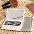 Portable Mini Makeup Mirror Notebook Laptop Macbook High Quality Cosmetic Mirror Portable Computer Makeup Mirrors Compact Mirror. 