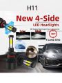 2 Pieces H11 Car Led Fog Light Bulbs Fog Lamps Led Bulbs. 