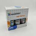 Transprint Six Colors Inkjet Refill Ink for Epson T50, T60, L800, L1800, L805 Printers - 100ml Each Bottle. 
