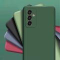 New Square Silicon Phone Case For Samsung M13 On Cover Samsung Galaxy M13 Case Galaxy M 13 Original Camera Protective Back Case. 